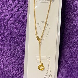 Chic Gold Fashion Necklace with Pendant